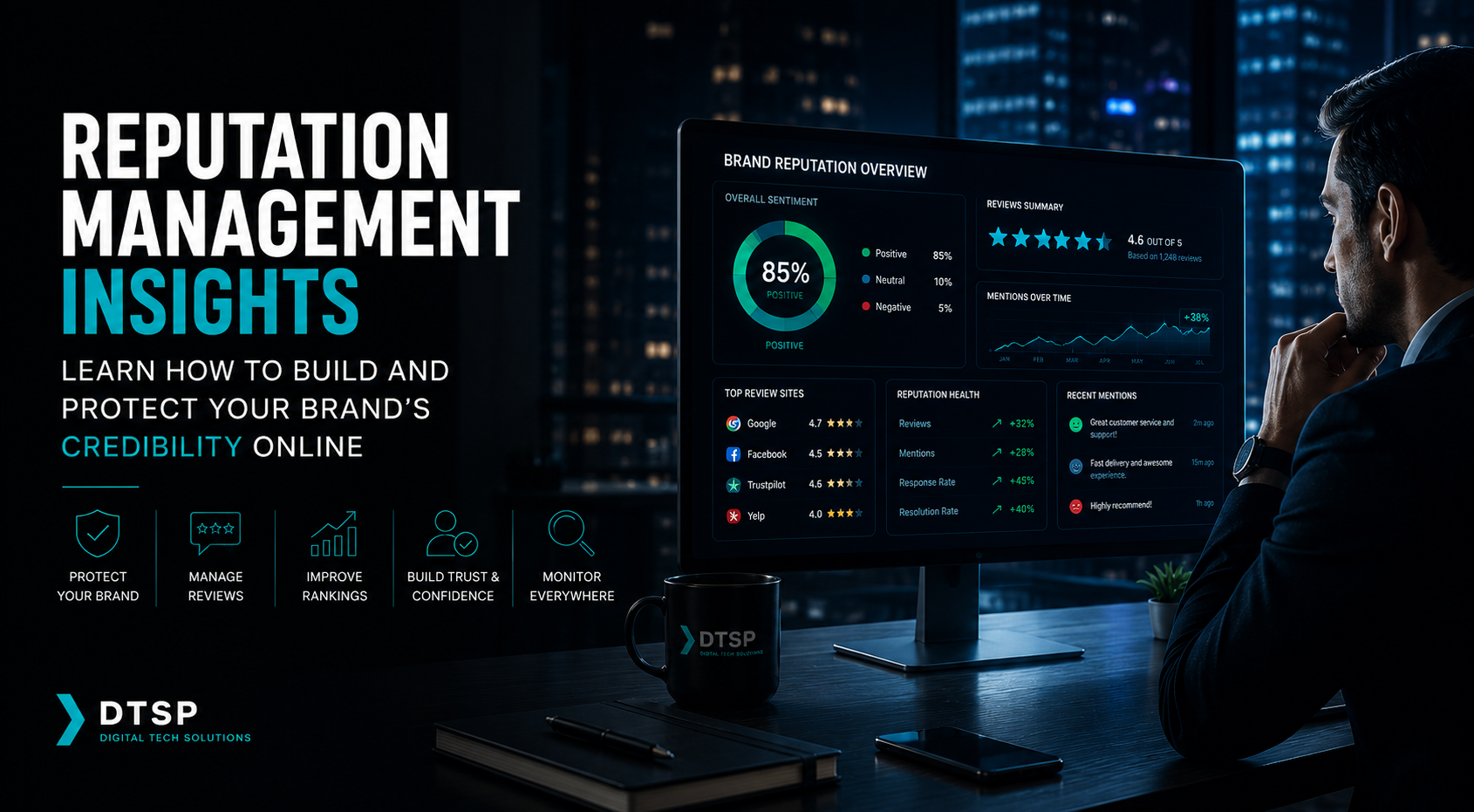 Reputation Management Insights: Learn How to Build and Protect Your Brand’s Credibility Online