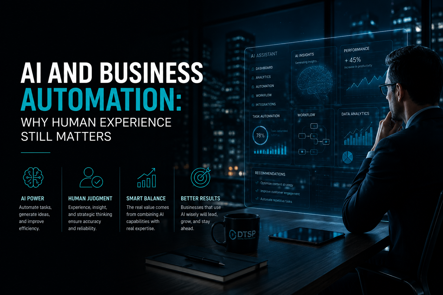 AI and Business Automation: Why Human Experience Still Matters
