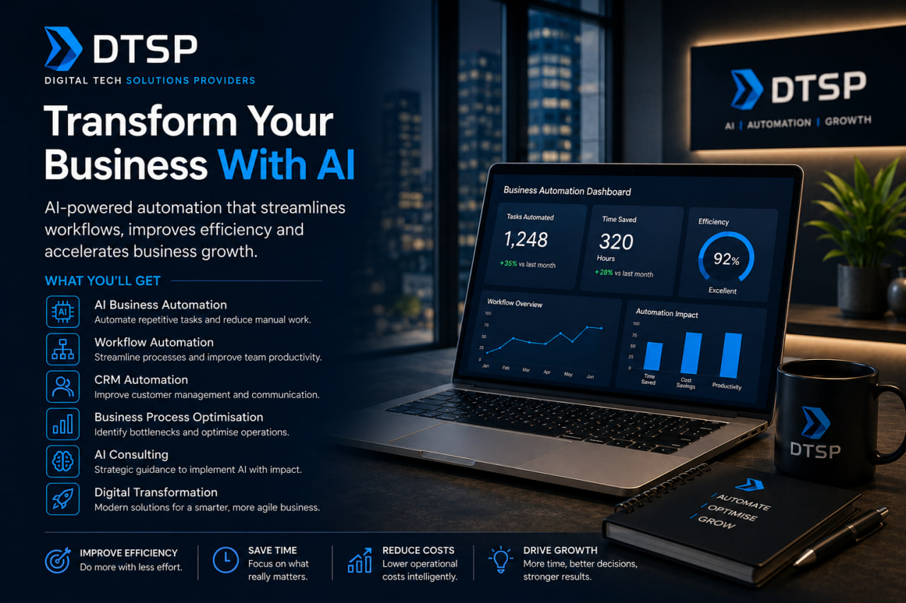 Transform Your Business with AI: Why Business Automation Is No Longer Optional